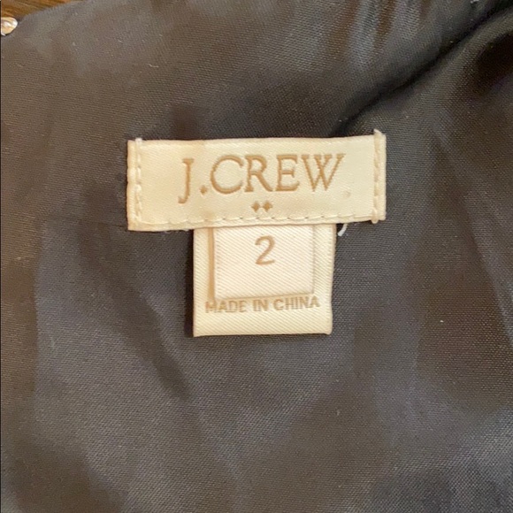 Black JCrew Structured Sleeveless Midi Dress - Picture 4 of 4